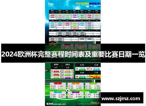 2024欧洲杯完整赛程时间表及重要比赛日期一览